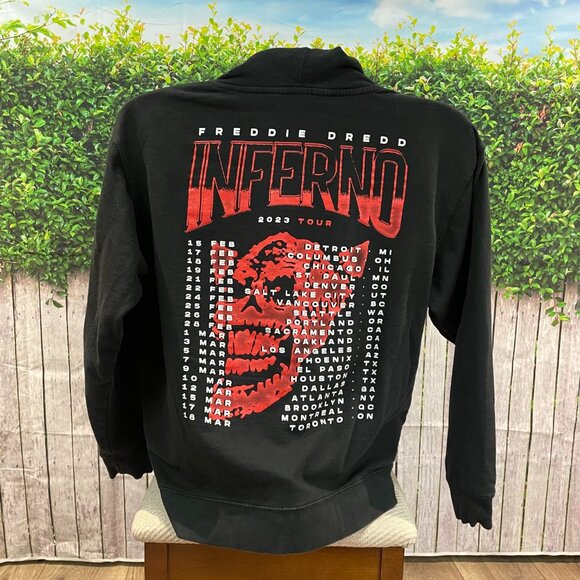 Mens Freddie Dredd Inferno 2023 Tour Hoodie Size Large (SKU: 13M) - Picture 2 of 5